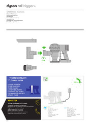 Dyson V6 trigger Manual De Instrucciones