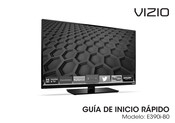 Vizio E390i-B0 Guia De Inicio Rapido