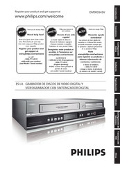 Philips DVDR3545V Manual Del Usuario