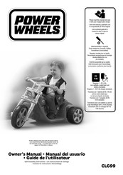 Mattel POWER WHEELS CLG99 Manual Del Usuario