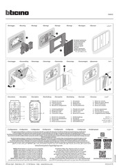 Bticino K4003C Manual De Instrucciones