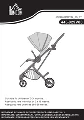 HOMCOM 440-029V00 Manual De Instrucciones