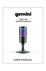 Gemini GSM-100 Manual Del Usuario