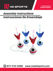 MD SPORTS LG100Y23023 Instrucciones De Ensamblaje
