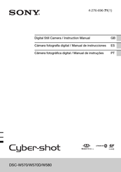 Sony Cyber-shot DSC-W570D Manual De Instrucciones