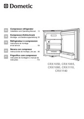 Dometic CRX1080 Instrucciones De Montaje Y De Uso