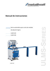 Metallkraft ULMS 500 Manual De Instrucciones