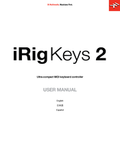 IK Multimedia iRig Keys 2 Mini Manual De Usuario