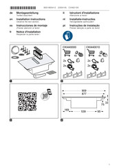 Gaggenau CV492105 Instrucciones De Montaje