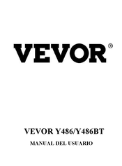 VEVOR Y486 Manual Del Usuario