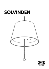IKEA SOLVINDEN Manual De Instrucciones