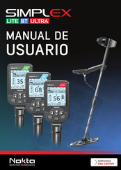 Nokta SIMPLEX BT Manual De Usuario