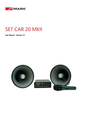 Mark SET CAR 20 MKII Manual