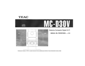 Teac MC-D30V Manual Del Propietário