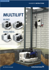 Grundfos Multilift MD Serie Instrucciones