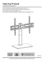 Brateck LDT03 Instrucciones De La Instalación