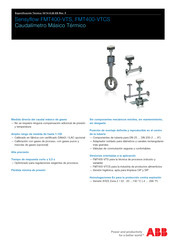 ABB Sensyflow FMT400-VTCS Manual