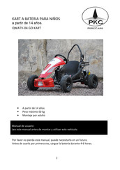 Pekecars QWATV-04 Manual De Usuario