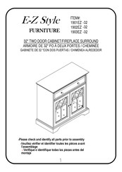 E-Z Style 1903EZ-32 Instrucciones De Montaje