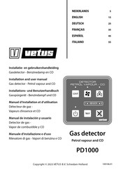 Vetus PD1000 Manual De Instalación Y Usuario