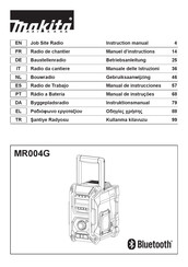 Makita MR003GZ Manual De Instrucciones