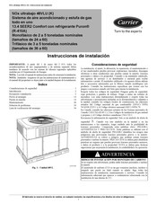 Carrier 48VLU K Instrucciones De Instalación