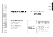 Marantz SR5013 Guia De Inicio Rapido