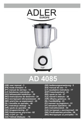 Adler europe AD 4085 Manual De Uso