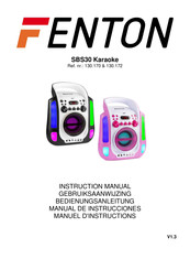 Fenton 130.172 Manual De Instrucciones