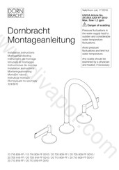 Dornbracht 20 705 809-FF 0010 Instrucciones De Montaje