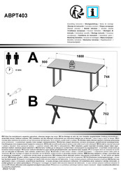 Forte ABPT403 Instrucciones De Montaje