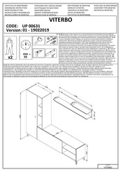 Forma Ideale VITERBO UP 00631 Instrucciones De Montaje