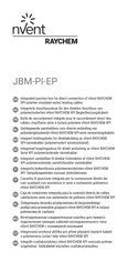 nVent RAYCHEM JBM-PI-EP Manual De Instrucciones