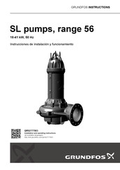 Grundfos SL Serie Instrucciones De Instalación Y Funcionamiento