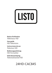 Listo 24HD-CAC845 Instrucciones De Uso