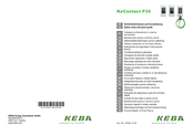 Keba KeContact P30 Instrucciones Breves