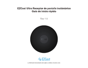 EZCast Ultra U1 Guia De Inicio Rapido