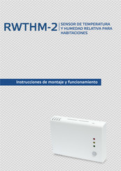 Sentera Controls RWTHM-2 Instrucciones De Montaje Y Funcionamiento