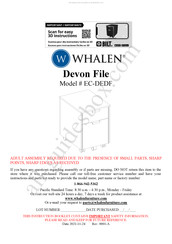 Whalen Furniture Devon File EC-DEDF Instrucciones De Montaje