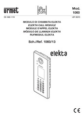 Urmet ELEKTA 1060 Instrucciones De Instalación