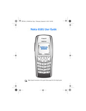 Nokia 6585 Manual Del Usuario