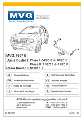 MVG 0957 B Instrucciones De Montaje