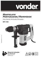 vonder MPV 1500 Manual De Instrucciones