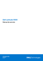 Dell Latitude 5500 Manual De Servicio