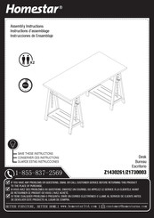 Homestar Z1730003 Instrucciones De Ensamblaje