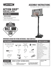 Lifetime ACTION GRIP 90853 Instrucciones De Montaje