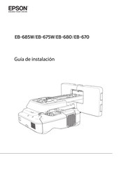 Epson EB-685W Guia De Instalacion