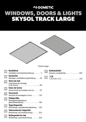 Dometic SKYSOL TRACK LARGE Instrucciones De Montaje Y De Uso