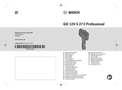 Bosch Professional GIC 12V-5-27 C Manual Original