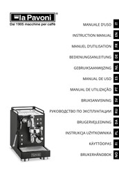 La Pavoni LPSMCB01 Manual De Uso